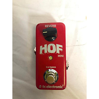 TC Electronic Hall Of Fame Mini Reverb Effect Pedal