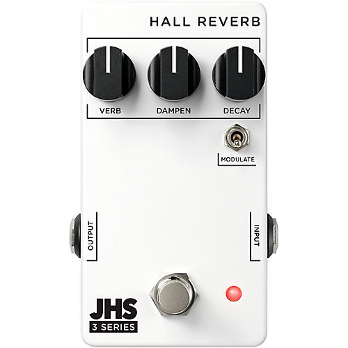 JHS Pedals Hall Reverb Effects Pedal Condition 1 - Mint White