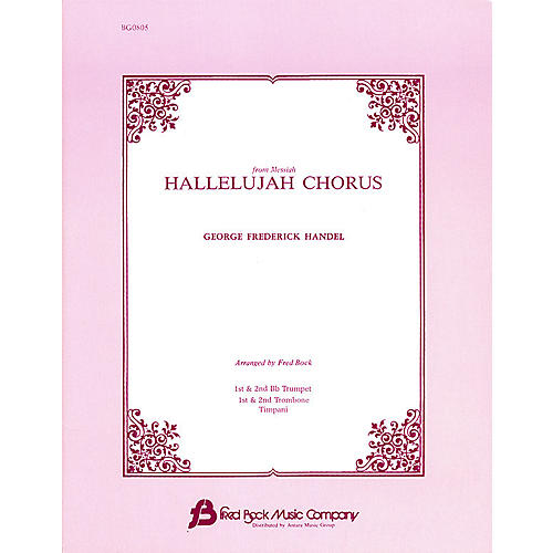 Fred Bock Music Hallelujah Chorus (from Messiah) IPAKB arranged by Fred Bock