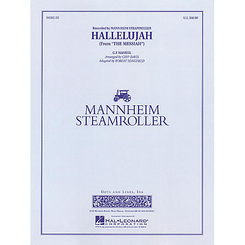 Hal Leonard Hallelujah Concert Band Level 3-4 by Mannheim Steamroller Arranged by Chip Davis
