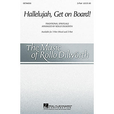 Hal Leonard Hallelujah, Get on Board ShowTrax CD Arranged by Rollo Dilworth