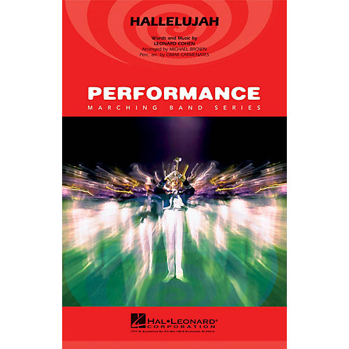 Hal Leonard Hallelujah Marching Band Level 3 Arranged by Michael Brown