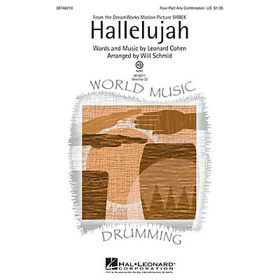 Hal Leonard Hallelujah ShowTrax CD Arranged by Will Schmid