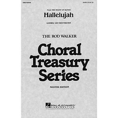 Hal Leonard Hallelujah (from The Mount of Olives) SATB arranged by Rod Walker