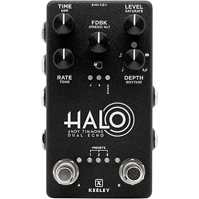Keeley Halo Andy Timmons Dual Echo Signature Effects Pedal -
