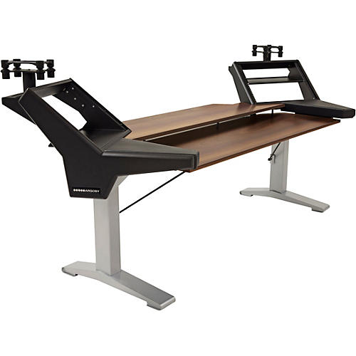 Argosy Halo K88 Plus Desk with Mahogany Surface