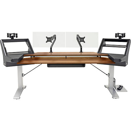 Argosy Halo K88 XC Ultimate Desk with Mahogany Surface