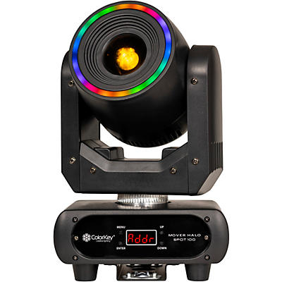 ColorKey Halo Spot 100 100W LED Moving Head Compact Spot with Halo
