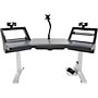 Argosy Halo Ultimate Workstation Desk With Original Hautelink Pattern Desktop