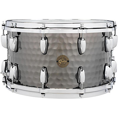 Gretsch Drums Hammered Black Steel Snare