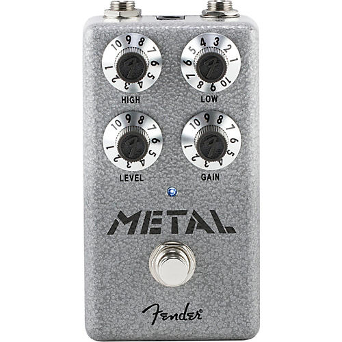 Fender Hammertone Metal Effects Pedal Gray and Black