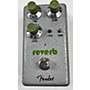 Used Fender Hammertone Reverb Effect Pedal