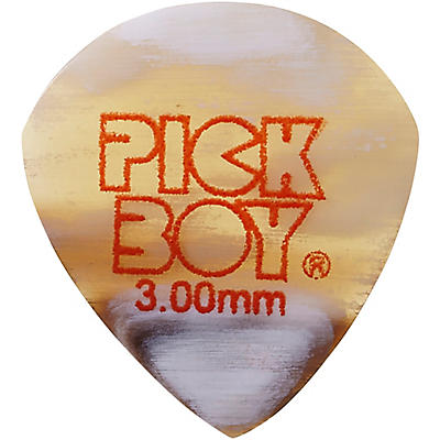 Pick Boy Hand-Crafted Natural Horn Jazz Guitar Pick