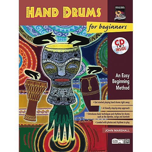 Hand Drums For Beginners (Book/CD)