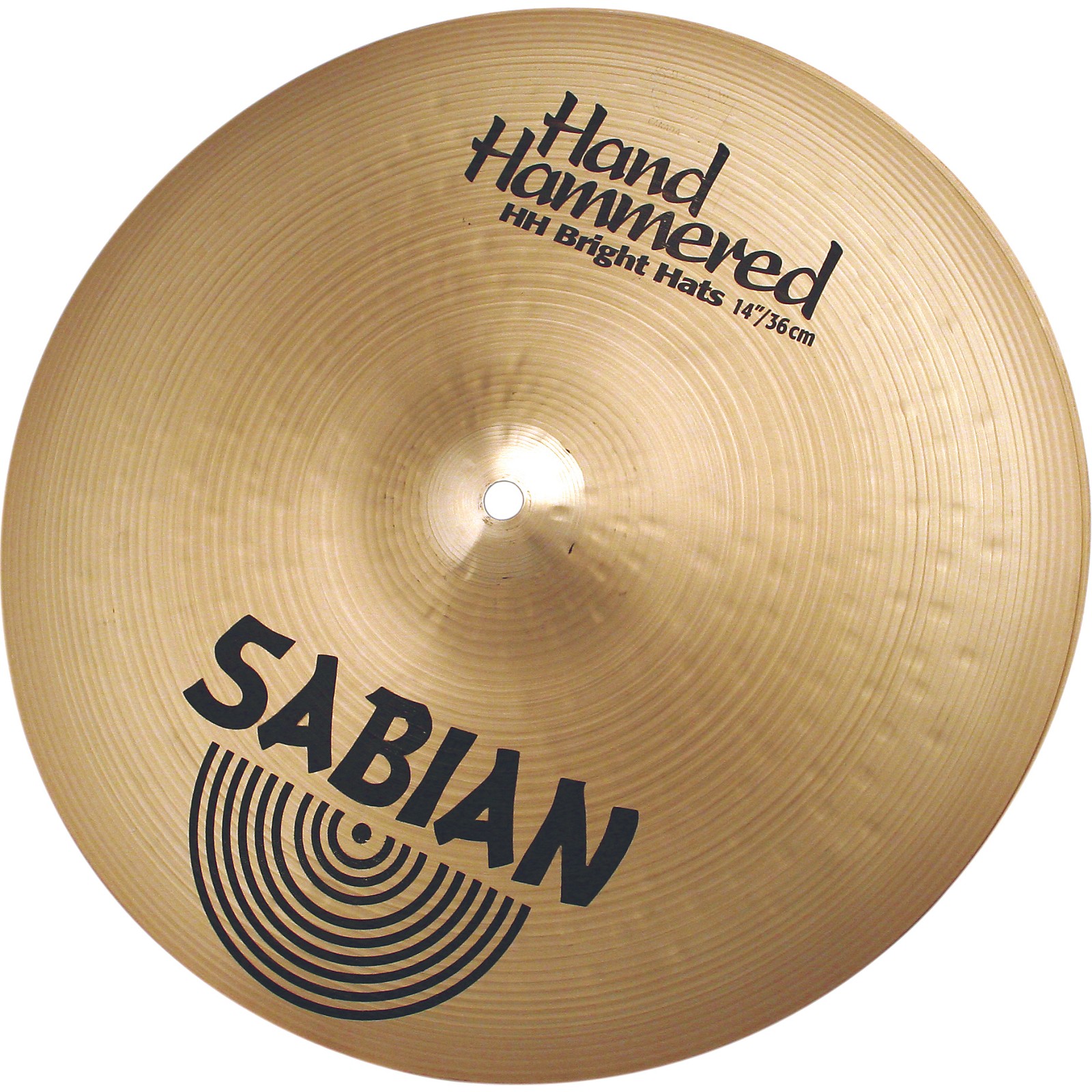 Sabian Hand Hammered Bright HiHats Brilliant Musician's Friend