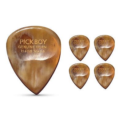 Pick Boy Hand-Made Horn Exotic Guitar Picks