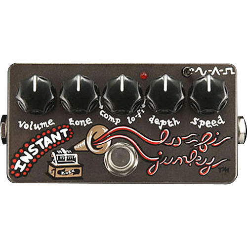 Hand-Painted Instant Lo-Fi Junky Modulation/Chorus/Vibrato Guitar Effects Pedal