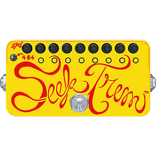 Hand-Painted Seek Trem Tremolo Guitar Effects Pedal