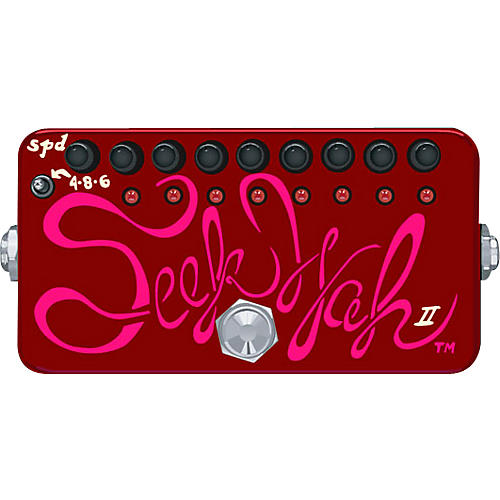 Hand-Painted Seek Wah II Guitar Effects Pedal