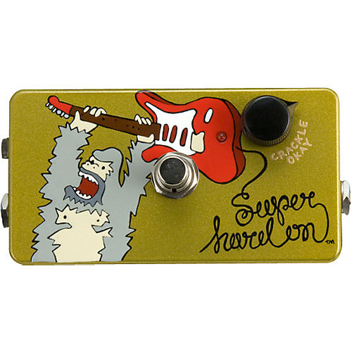 Hand-Painted Super Hard On Boost Guitar Effects Pedal