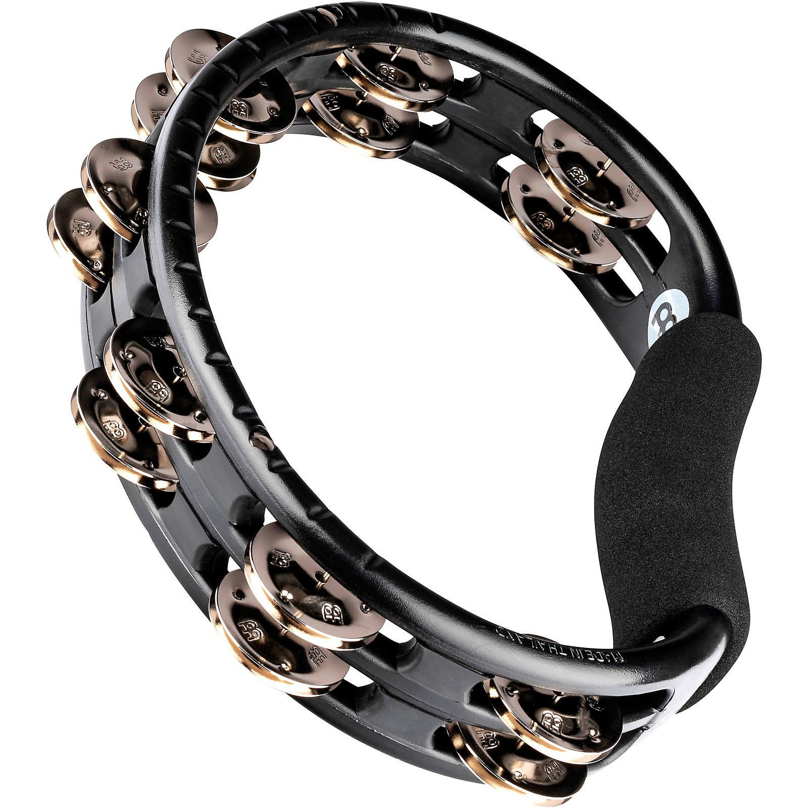 Meinl Hand Tambourine Black Steel Musician's Friend