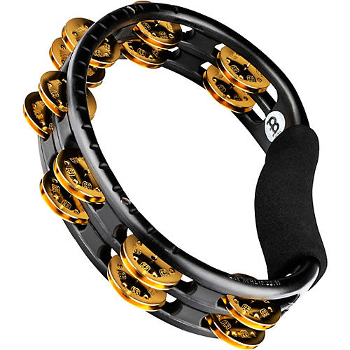 MEINL Hand Tambourine with Brass Jingles Condition 1 - Mint Black