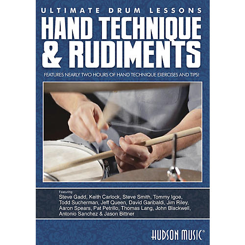 Hand Technique & Rudiments- Ultimate Drum Lessons Series DVD