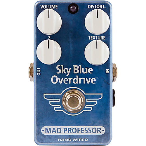 Hand Wired Sky Blue Overdrive Guitar Effects Pedal