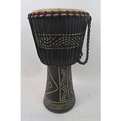 Miscellaneous Hand-carved Djembe 11in Djembe