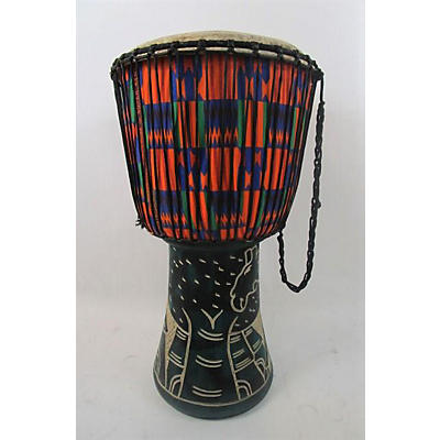 Miscellaneous Hand-carved Djembe 13in Djembe