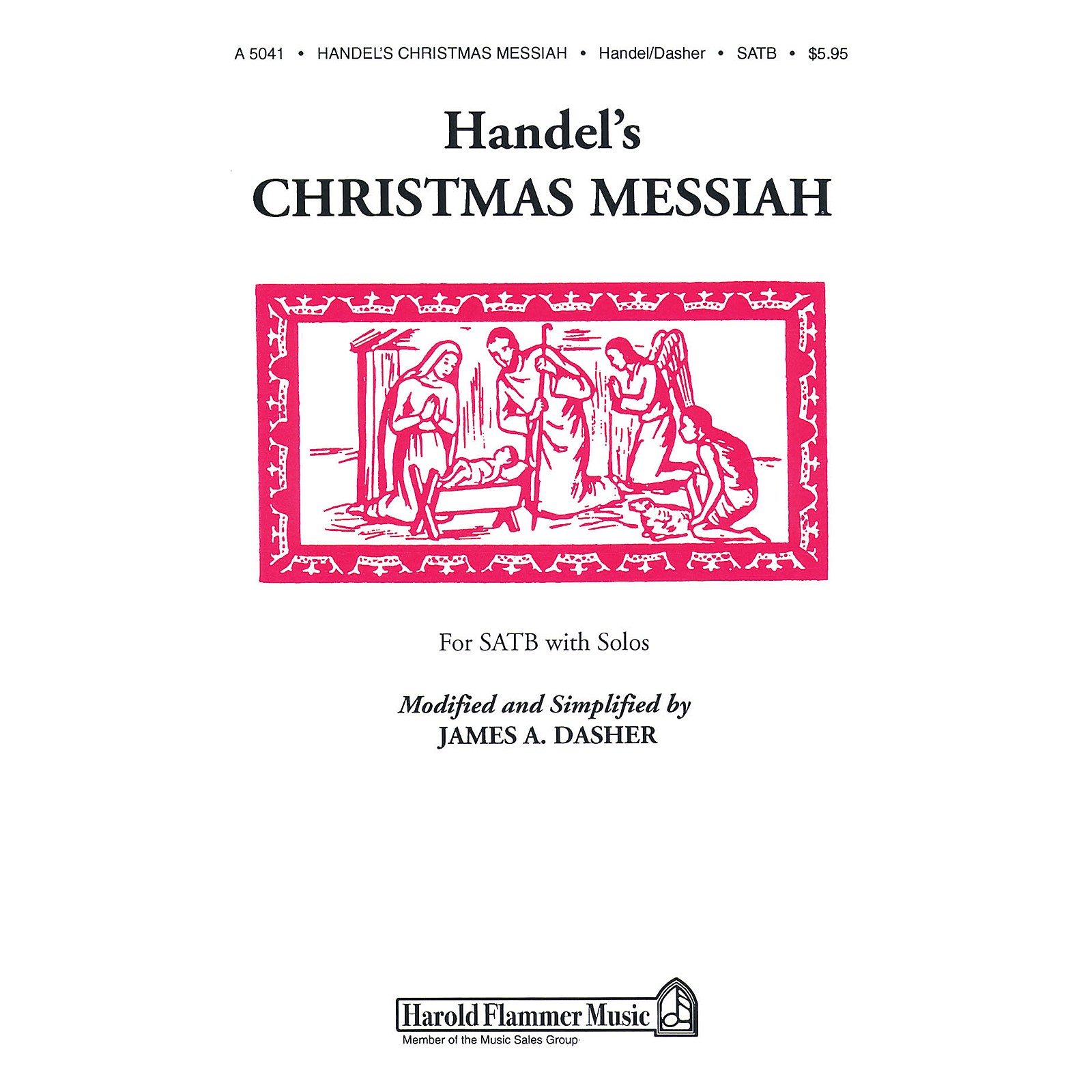 Shawnee Press Handel's Christmas Messiah SATB composed by