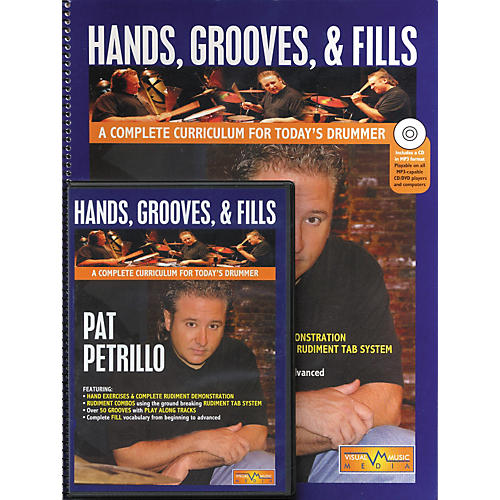 Hudson Music Hands Grooves and Fills Book and CD (A Complete Curriculum For Today's Drummer Book/CD/DVD)