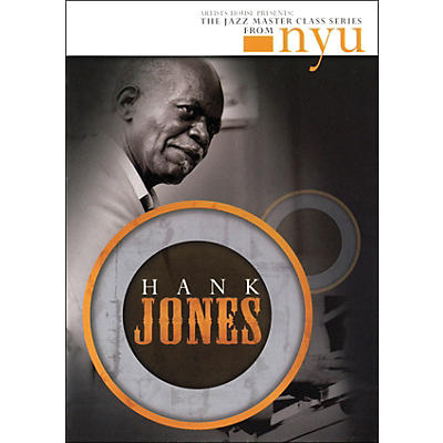 Hal Leonard Hank Jones - The Jazz Master Class Series From NYU (DVD)