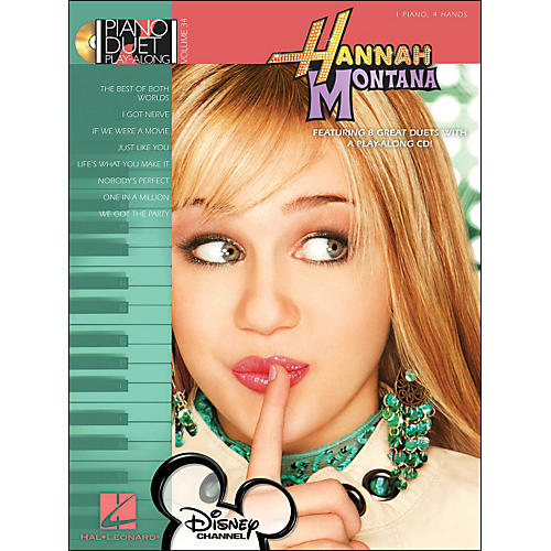 Hannah Montana - Piano Duet Play-Along Volume 34 (Book/CD Pack)