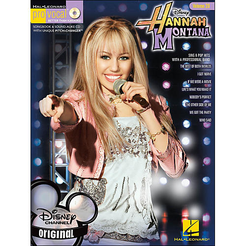 Hannah Montana Pro Vocal Series Volume 20 Book/CD