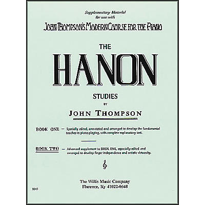 Willis Music Hanon Studies Book Two Mid-Intermediate Level Piano