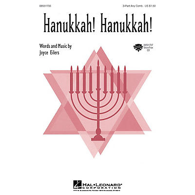 Hal Leonard Hanukkah! Hanukkah! ShowTrax CD Composed by Joyce Eilers