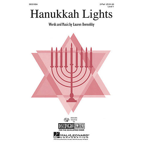 Hal Leonard Hanukkah Lights VoiceTrax CD Composed by Lauren Bernofsky