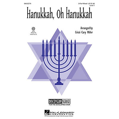 Hal Leonard Hanukkah, Oh Hanukkah (Discovery Level 1) 2-Part Arranged by Cristi Cary Miller