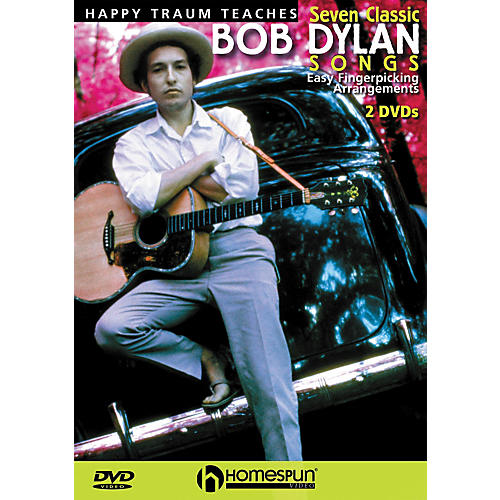 Happy Traum Teaches Seven Classic Bob Dylan Songs on Guitar 2 DVD Set