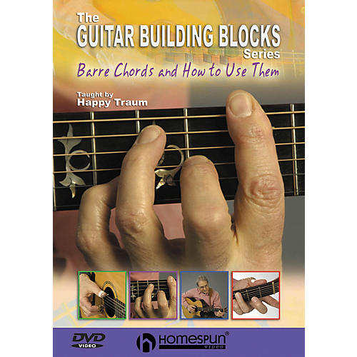 Happy Traum's Guitar Building Blocks: Bar Chords 1 (DVD)