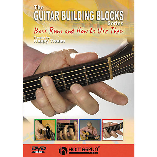 Happy Traum's Guitar Building Blocks: Bass Runs 2 (DVD)
