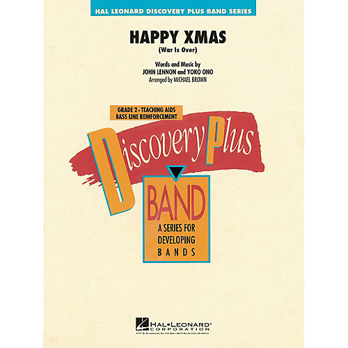 Hal Leonard Happy Xmas (War Is Over) - Discovery Plus Concert Band Series Level 2 arranged by Michael Brown