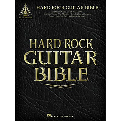 Hal Leonard Hard Rock Guitar Bible Tab Songbook