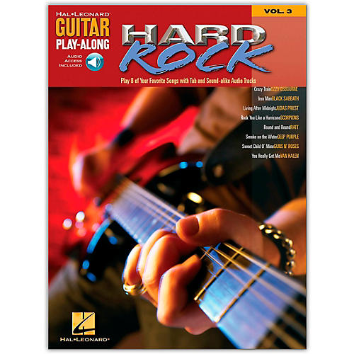 Hard Rock Guitar Play-Along Series Volume 3 (Book /Online Audio)