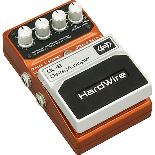 HardWire DL-8 Delay/Looper Guitar Effects Pedal