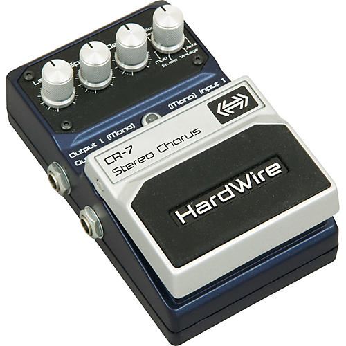 HardWire Series CR-7 Stereo Chorus Guitar Effects Pedal