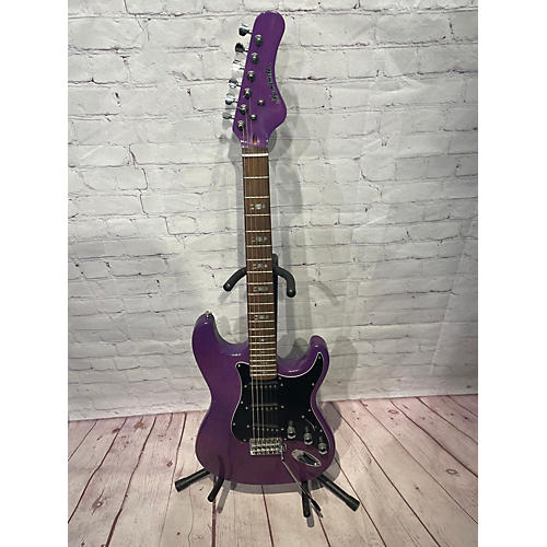 Brownsville Hardluck King HLK Series Solid Body Electric Guitar Purple