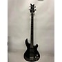 Used Dean Hardtail Bass Electric Bass Guitar Black