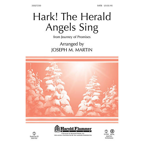 Shawnee Press Hark! The Herald Angels Sing (from Journey of Promises) SATB arranged by Joseph M. Martin